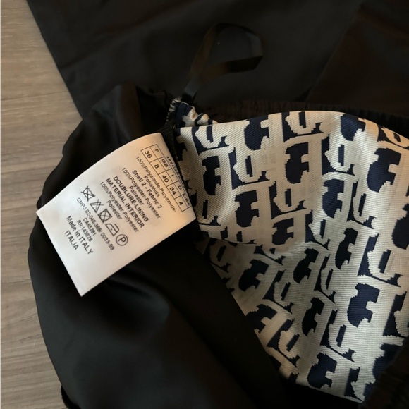 Designer Nylon Print Jogger Sweatpants NWOT - Picture 3 of 4